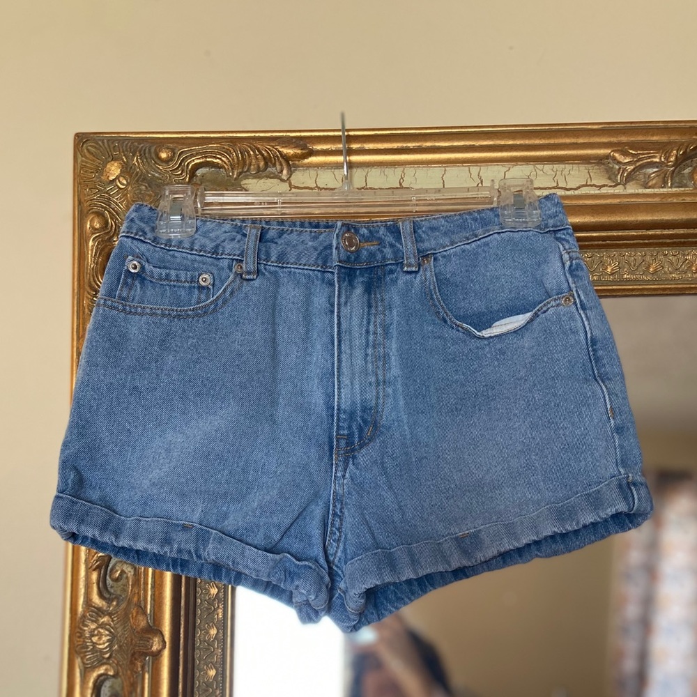 Forever 21 High Rise Mom Shorts